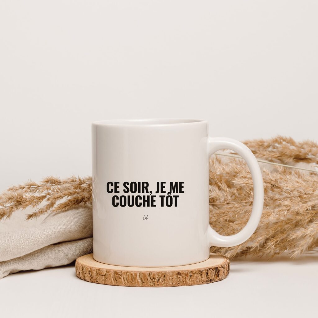 Mug céramique anti-chaos